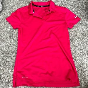 Nike Pink golf shirt